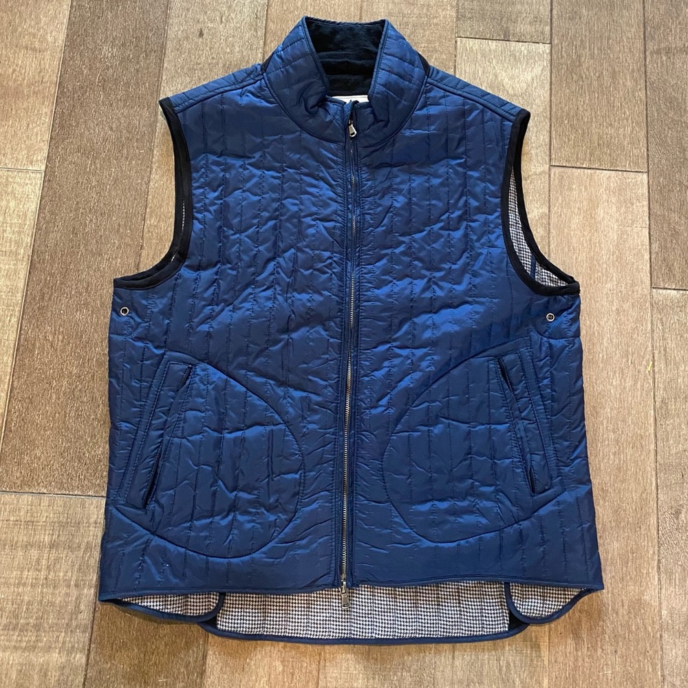 Blue southern pines vest